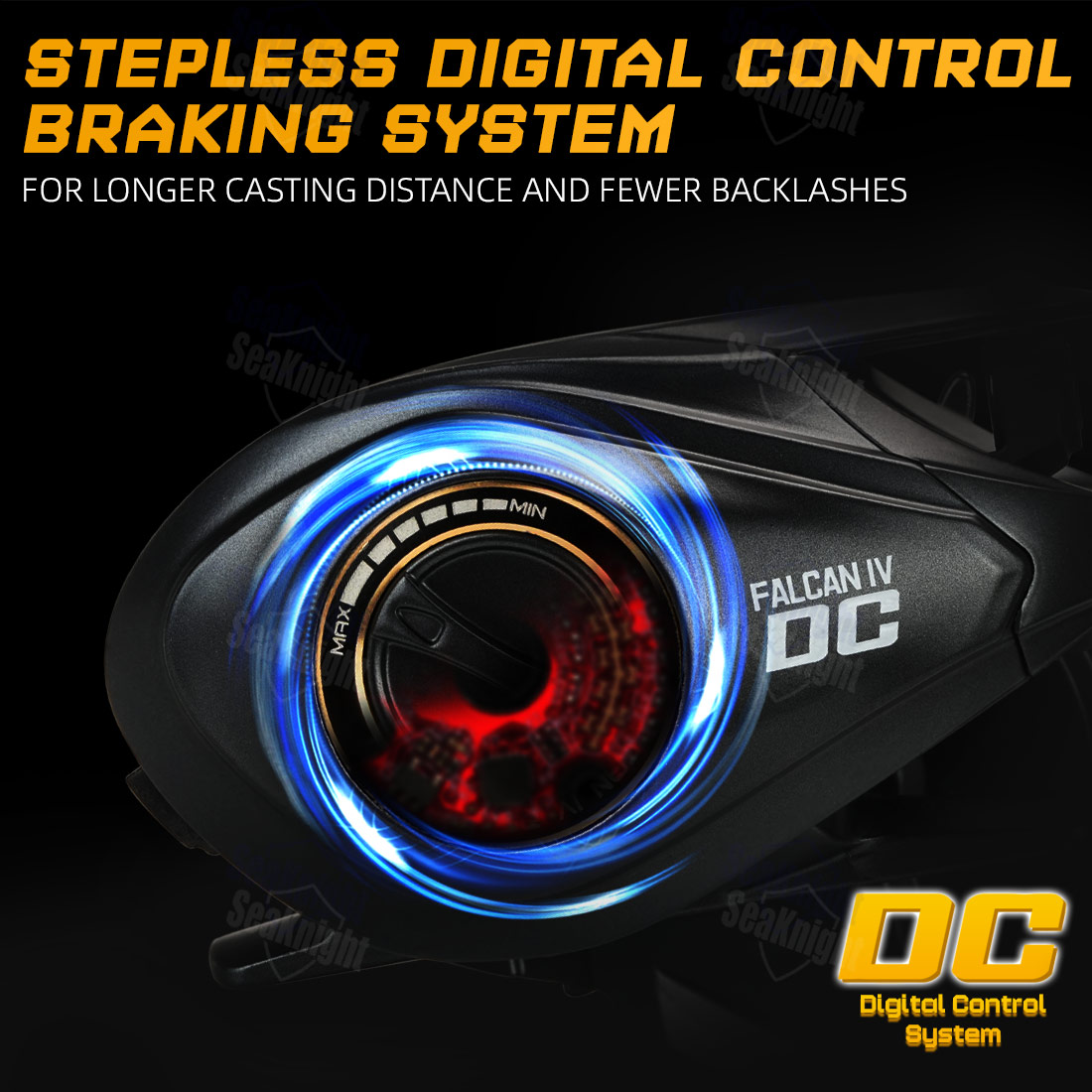 SeaKnight Brand FALCAN IV DC 8 - đánh giá và giá Ice Fishing Reel