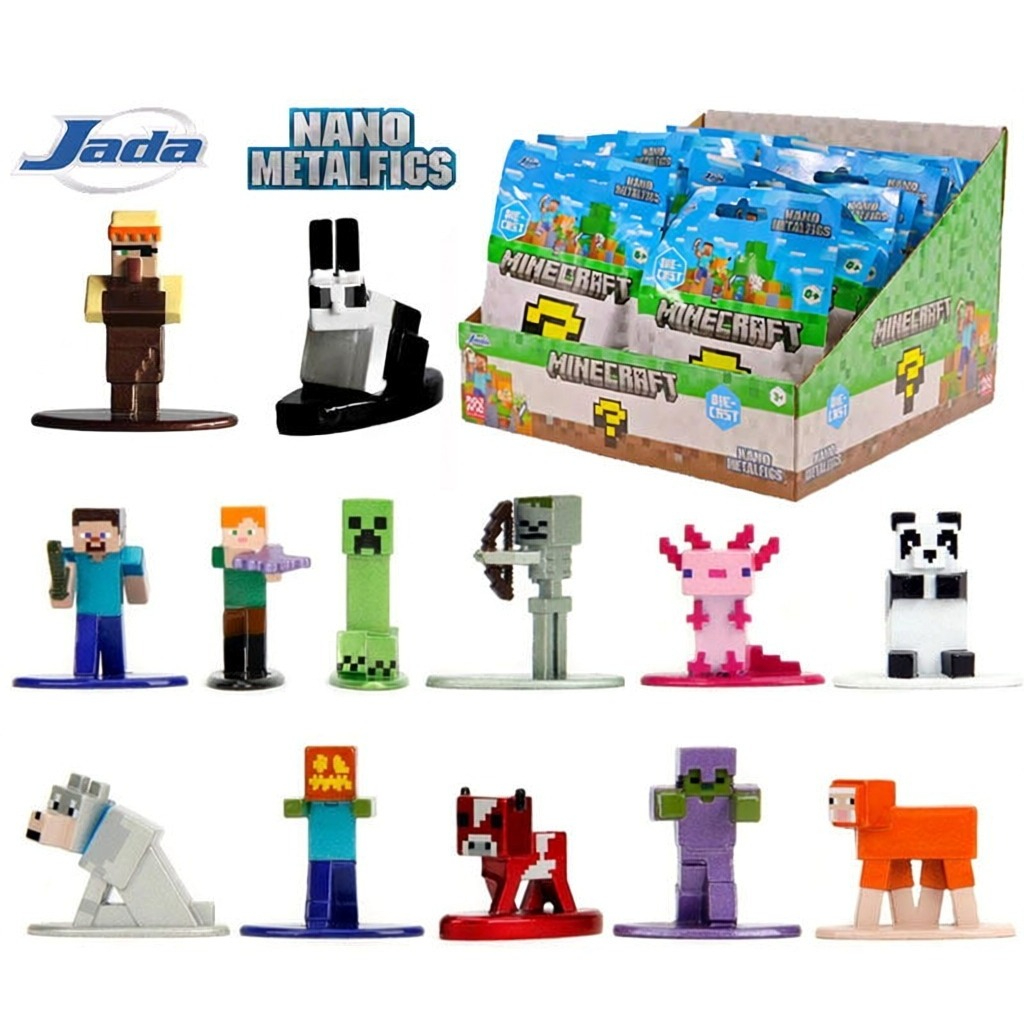 Jada Minecraft Nano Metalfigs  - đánh giá và giá Reel Bag