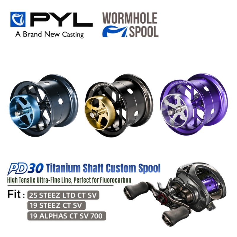 Ống cuộn dây PYL PD30 cải tiến - đánh giá và giá Reel Spare Spool