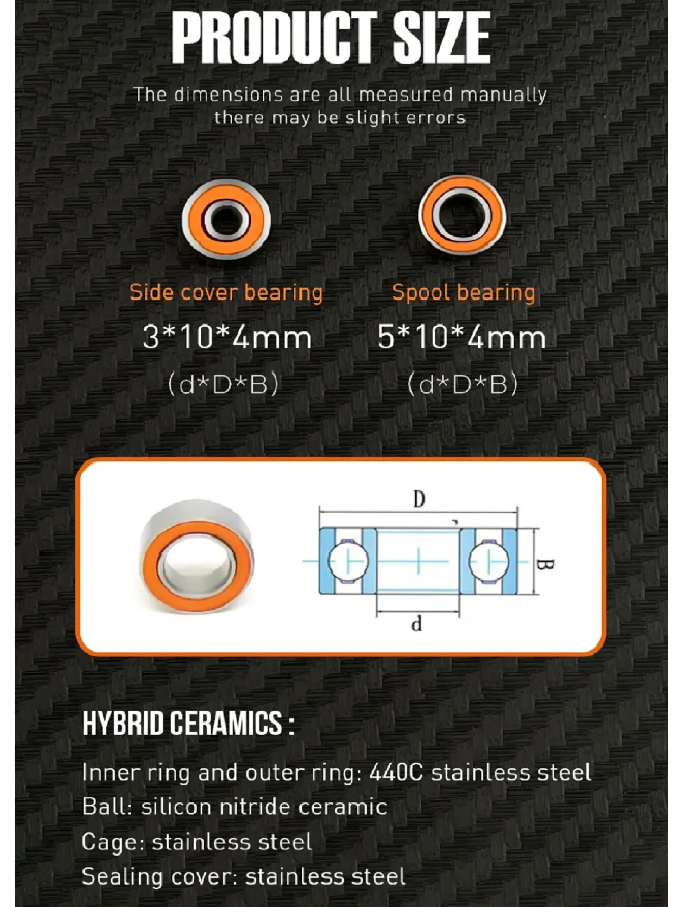 SEASIR Semi-Ceramic Hybrid Fis - đánh giá và giá Reel Spare Spool