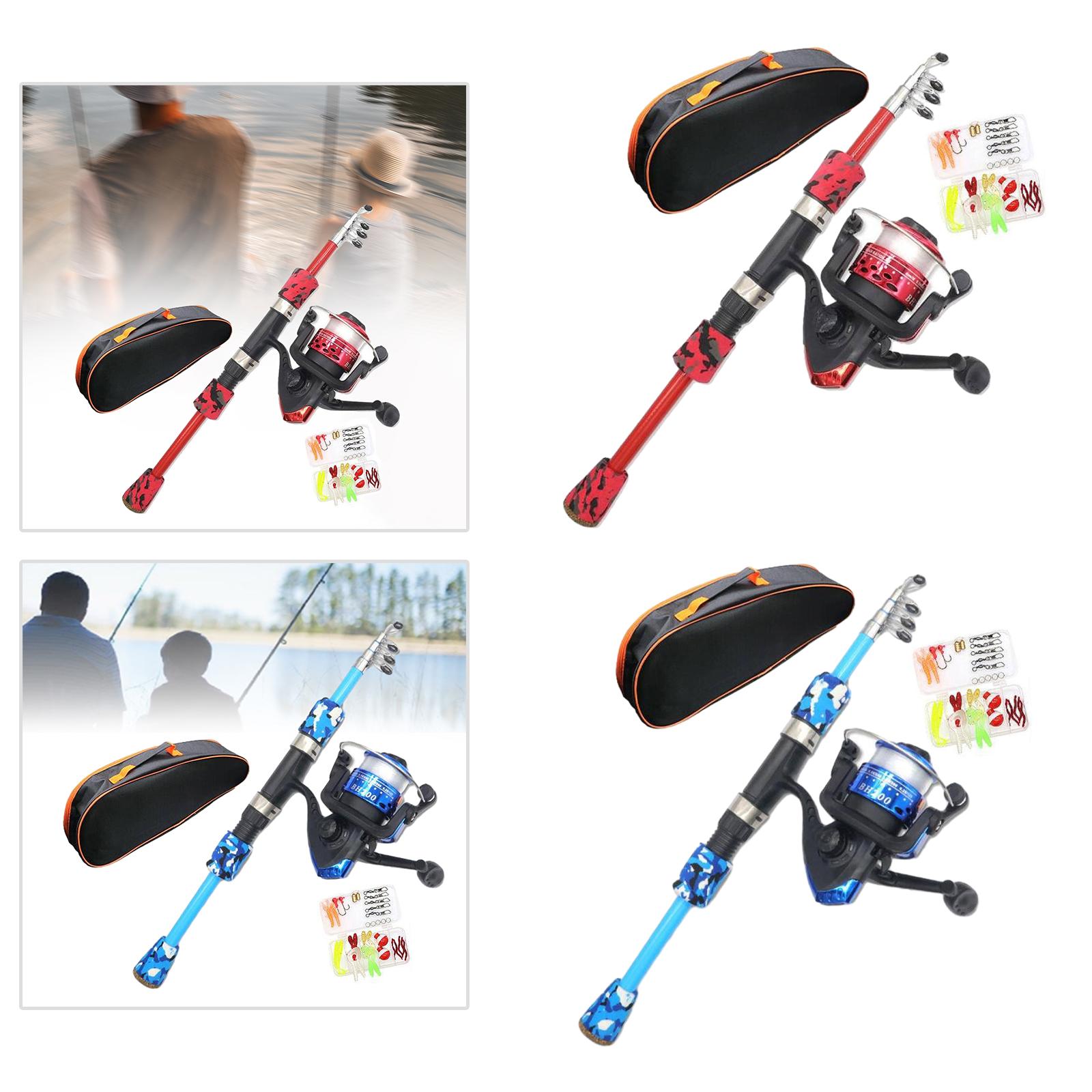 Kids Fishing Rod Set EVA Handl - đánh giá và giá Reel Bag