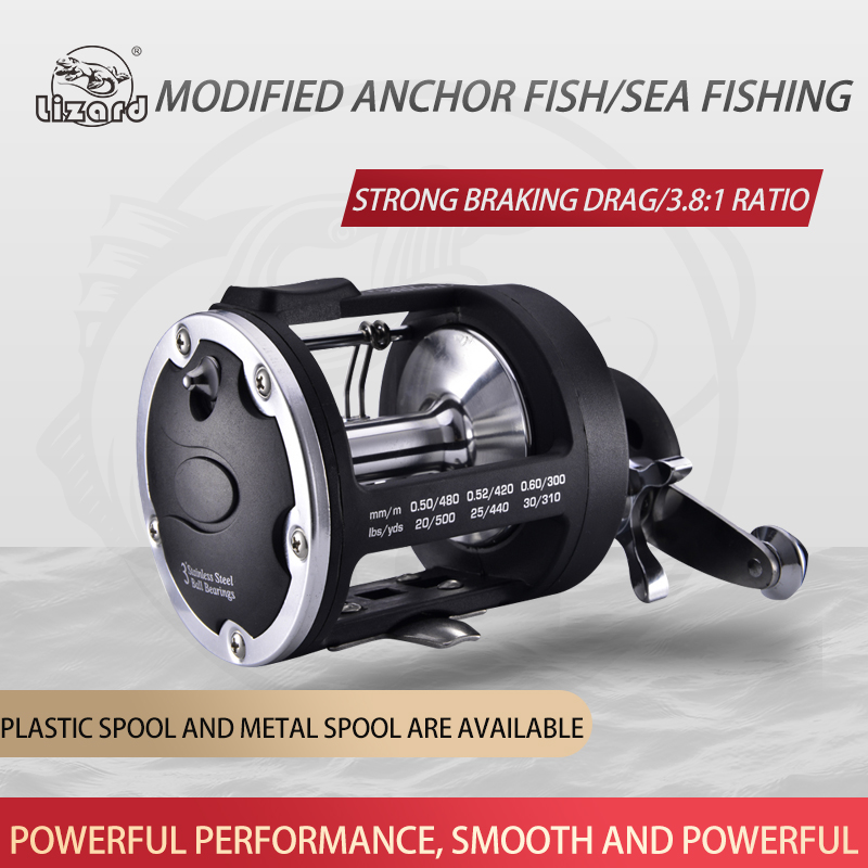Lizard Fishing TSSD Boat Reel  - đánh giá và giá Trolling Reel