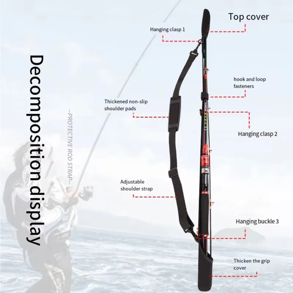 Adjustable Fishing Rod Storage - đánh giá và giá Reel Bag